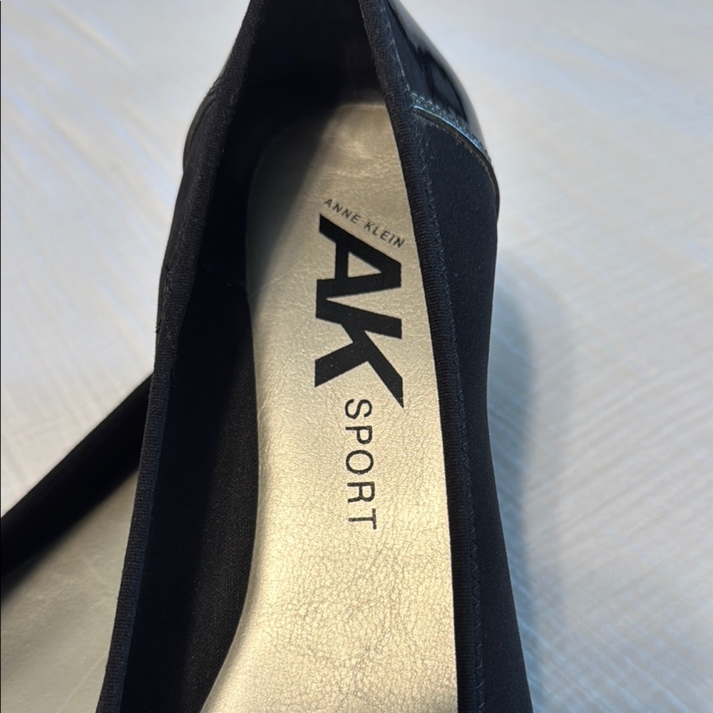 Anne Klein Sport Akuna Black Flats - Picture 2 of 11